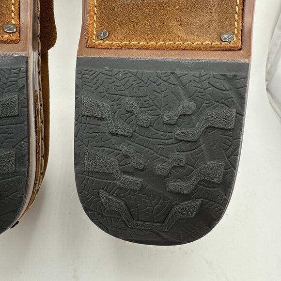 Born Shoes Womens 9 Bailie Clogs Brown Leather Slip On Round Toe BR0016278 NWOB - Picture 13 of 16